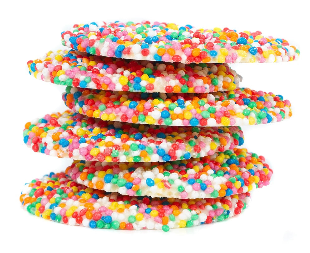 Jumbo White Choc Freckles